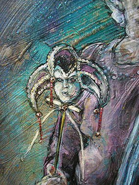 Alien Communicator detail by Mollie Kellogg