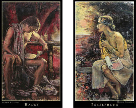 Hades & Persephone by Mollie Kellogg