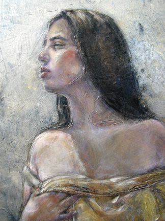 My Goddess, My Love detail by Mollie Kellogg
