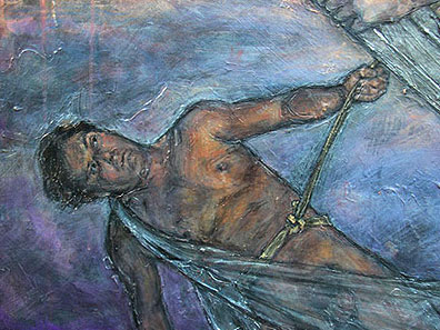 Vice and Virtue detail by Mollie Kellogg