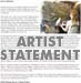 Mollie Kellogg Artist's Statement & link to Resume